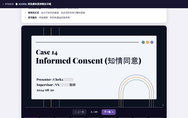 範例簡報·Case14 知情同意（去識別）｜醫學倫理法律臨床案例討論